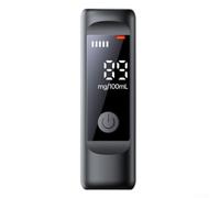 Dimensione compatta del tester del respiro dell'ABS per il tester del | Dimensioni compatte da 9,1 cm, corpo in ABS leggero, si adatta a tasca o vano portaoggetti, ideale per viaggi e pendolarismo