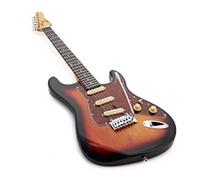 Dimensione completa Chitarra elettrica con accessori LA Select by Gear4music, Sunburst