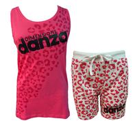 dimensione danza pigiama donna corto spalla larga in cotone DD20033
