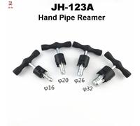 Dimensioni: 16/20/26/32mm 4 pezzi Macchine utensili per smussatura interna ed esterna per Pex-al-pex o alesatore per tubi in plastica T-calibratore