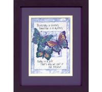 Dimensioni contato punto croce 12,7 x 17,8 cm - Inspirational Green