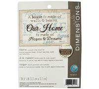 Dimensioni contato punto croce 12,7 x 17,8 cm - Inspirational, Polyester Blend, Multi-Colour, 17 x 12 x 0.2 cm