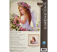 Dimensioni D'contato punto croce 35229, Passion Flower Angel