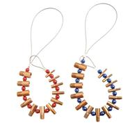 Dimensioni del bullone e dado e bullone calibro filettatura set da 26 pezzi con identificatore filettatura maschio/femmina per ispezioni rapide indicatori metrici e imperiali rossi e blu per ingegneri