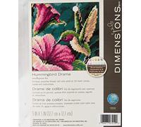 Dimensioni Needlepoint Kit, Colibrì Teatro