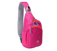 Dimensioni Per Parrucchiere per uomo e donna borsa a tracolla con cerniera borsa sportiva da ciclismo alpinismo piccola borsa da pranzo Isotermica Per gli uomini Molto Resistente, rosa acceso, Taglia