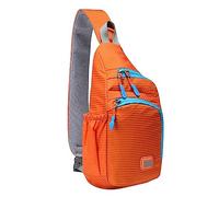 Dimensioni Per Parrucchiere per uomo e donna borsa a tracolla con cerniera borsa sportiva da ciclismo alpinismo piccola borsa da pranzo isotermica per gli uomini molto resistente (arancione, One Size)
