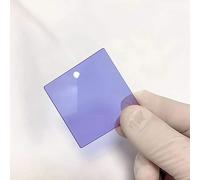 Dimensioni personalizzate Elimina l'inquinamento luminoso giallo Rimozione del filtro di rimozione (Color : Purple, Size : 50x50mm)