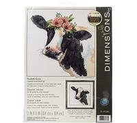 Dimensions 70-35386 Cucito A Croce, Mucca Dolce (14 Pezzi), Taglia unica