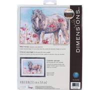 DIMENSIONS Kreuzstich-Set Wild Horse , mehrfarbig