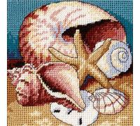 Dimensions Needlecrafts, kit per punto croce, 12,7 x 12,7 cm 5"x5" Stitched in Floss
