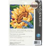 Dimensions Needlecrafts, kit per punto croce, 12,7 x 12,7 cm, Polyester Blend, Multi-Colour, Dimensions Needlecrafts