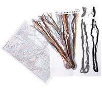 Dimensions Punte a croce Saggi Gufo, 35.5 x 27.9 cm