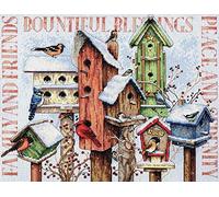 Dimensions, ricamo a punto croce, 35,5 x 27,9 cm Various