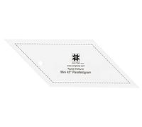 Dimensions Righello per trapuntatura a parallelogramma a 45 gradi e modello per trapuntatura