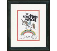 Dimensions Set punto croce "Be Magical", Schema per il conteggio, 12,7x17,7cm