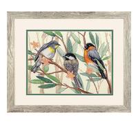 Dimensions Set punto croce "Cime degli alberi", schema a contati, 30,4x22,8cm