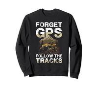 Dimentica Il GPS Segui Le Tracce Offroad Spirit Felpa