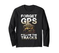 Dimentica Il GPS Segui Le Tracce Offroad Spirit Maglia a Manica