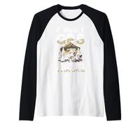 Dimentica Il GPS Segui Le Tracce Offroad Spirit Maglia con Maniche Raglan