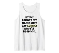 Dimentica Il Mio Nome, Basta Dire Lumpia Fun Design Uomini Donne Bambini Canotta