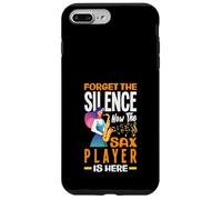 Dimentica il silenzio ora il sassofono è qui divertente Custodia per iPhone 7 Plus/8 Plus