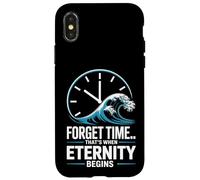Dimentica il tempo. Vivi l'eternità. Custodia per iPhone X/XS