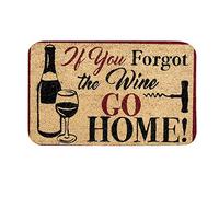 Dimentica Il Vino, Torna A Casa Tappeto Doccia Moderno Zerbini Di Benvenuto Resistente Tappeto Bagno Per Esterno Porta Ingresso 40 X 60Cm