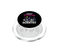 Dimentica la principessa Voglio essere una scienziata scienza ragazza PopSockets PopGrip per MagSafe