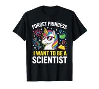 Dimentica la Principessa Voglio Essere Uno Scienziato Unicorno Maglietta
