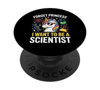 Dimentica la principessa Voglio essere uno scienziato unicorno PopSockets PopGrip Adesivo