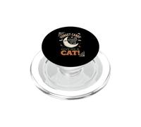 Dimentica le caramelle Dammi un gatto Moon Ghost Halloween PopSockets PopGrip per MagSafe