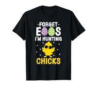 Dimentica le uova I'm Hunting Chicks Funny Easter Day Boys Maglietta