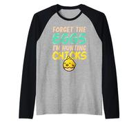 Dimentica Le Uova, STO Dando la Caccia ai Pulcini Maglia con Maniche Raglan