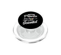 Dimentica Principessa Voglio Essere Uno Scienziato Fisica Ragazze PopSockets PopGrip per MagSafe
