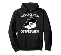 Dimenticate Prussia Orientale, Masuria Patria Felpa con Cappuccio