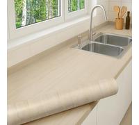 Dimex, pellicola autoadesiva per mobili, pino bianco, legno di pino medio, decorativa, per porte, cucina, armadio, tavolo, larghezza rotolo: 90 cm