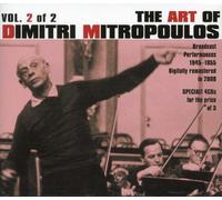 Dimitri Art of Dmitri Mitropoulos Vol. 2, The (Philharmonic So) (CD) Album