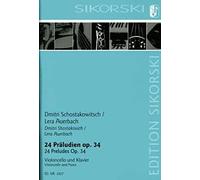 Dimitri Shostakovich-24 Praeludien Op 34 Fur Violoncello Und Klavier