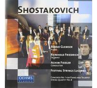 DIMITRI SHOSTAKOVICH Concerto for Piano Trumpet & Strings (CD)