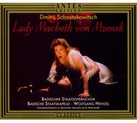 DIMITRI SHOSTAKOVICH Lady MacBeth of the Mzensk District (CD)