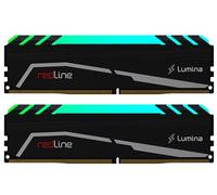 DIMM 16 GB DDR4-4133 2x 8 GB kit doppio nero MLA4C413KOOP8GX2 Redline Lumina RGB INTEL XMP