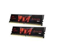 DIMM 32 GB DDR4-2400 2x kit doppio da 16 GB F4-2400C15D-32GIS Aegis INTEL XMP
