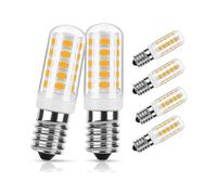 Dimmable E14 LED Light Bulb, Small Screw Base LED Light Bulb for Cooker Hood and Fridge, Warm White 2700K, 2.5W Equivalent 30W Halogen Lamps, 300LM, 6