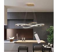 Dimmable LED Ceiling Pendant Light Fixture Restaurant Hanging Lamp with Remote Control,Height Adjustable Ceiling Lights,Modern Creative Design Chandelier,for Kitchen Island Bar Cafe Dining Room Table