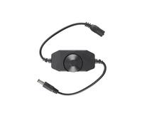 Dimmer a manopola lampada monocromatica a led con interruttore a manopola lampada da comodino lampada da tavolo controller dimmer online Controller LED dimmer LED(Black)