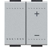 Dimmer a pulsante universale Bticino Livinglight 100-240V AC 1M Grigio NT4418