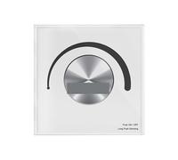 Dimmer ad alta tensione a tiristori da 220 V for lampade a LED/lampade a incandescenza, pannello con manopola touch, dimmer a taglio di fase CA(White twist)