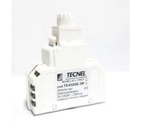 Dimmer con deviatore Tecnel per elettroventilatori bianco- TE4595B.3M