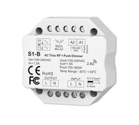 Dimmer controller for strisce LED remote o dimmerazione trailing edge, impostazione della luminosità minima tramite DIP switch o tubo digitale(S1-B)